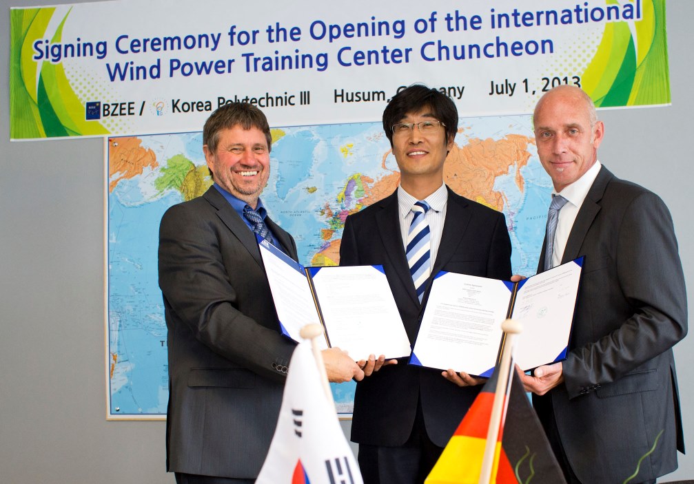 South Korea Starts Wind Training Programme with BZEE Standard