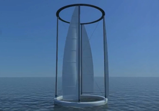 USA: Sailboat Design to Power Floating Wind Turbine ...