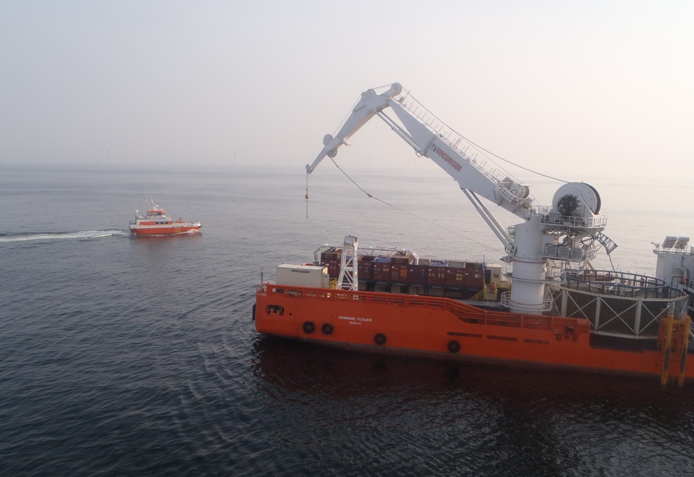 First Part of Cable Laying Done at Nordsee Ost OWF, Germany