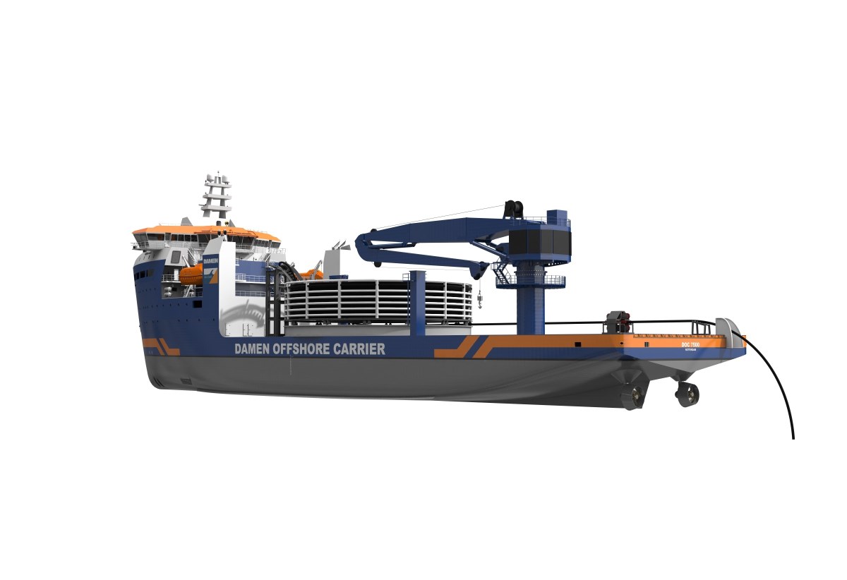 Alewijnse to Electrify Damen's New Cable-Laying Vessel (The Netherlands)