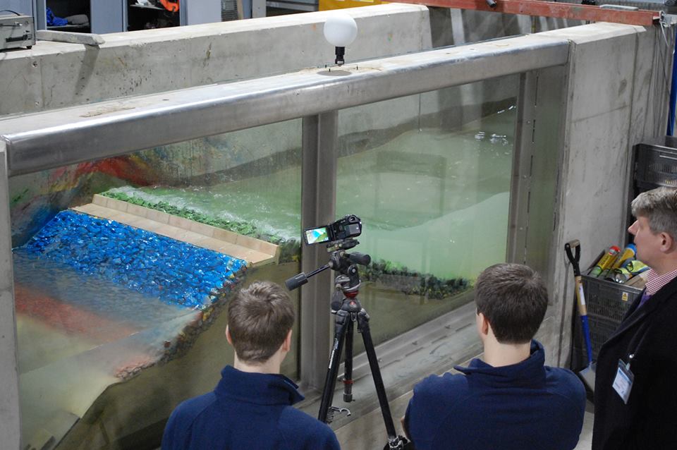 Tidal Lagoon Power Tests 2D Physical Model.