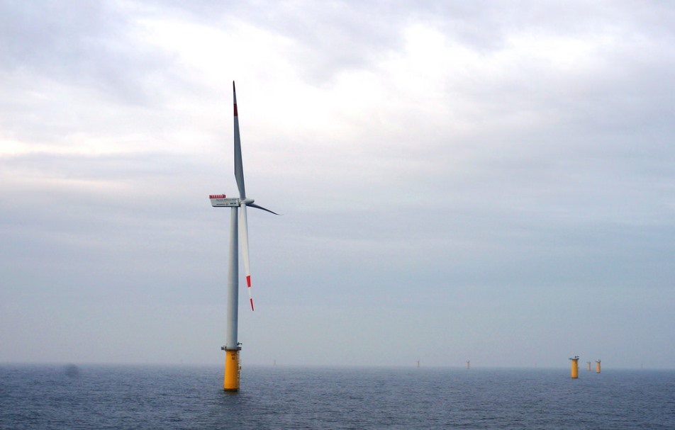 Photo of the Day: DanTysk's First Turbines Erected