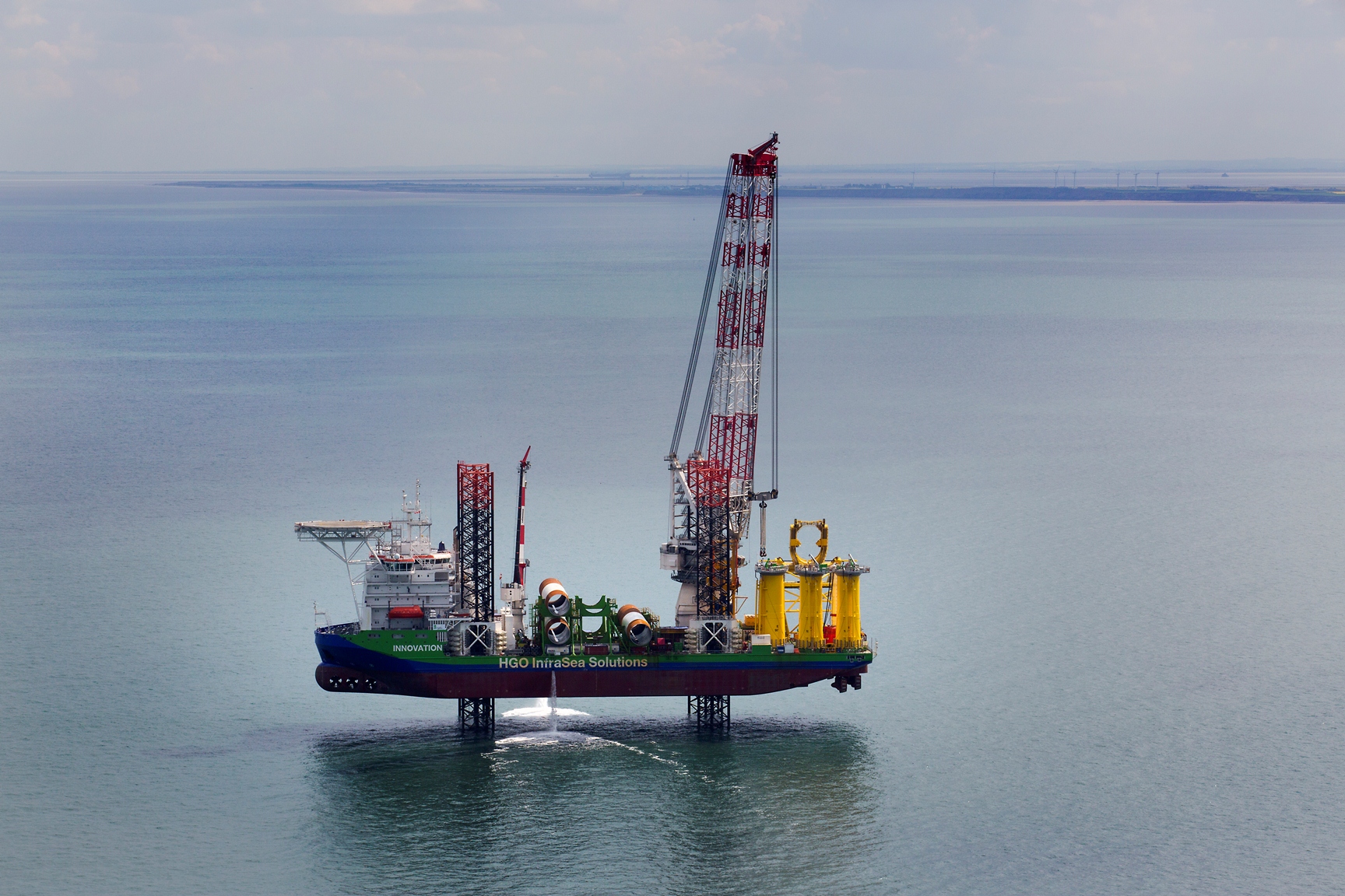 GeoSea Installs All Westermost Rough Foundations