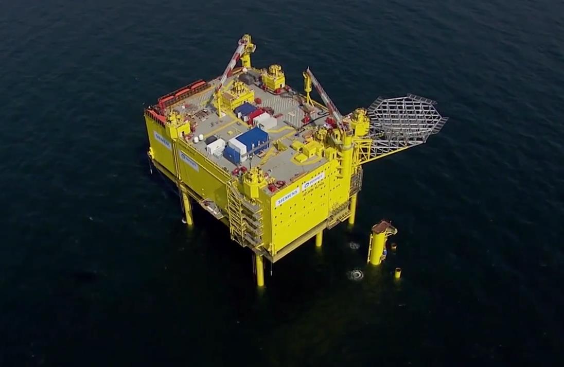 VIDEO Siemens' Giants of the North Sea