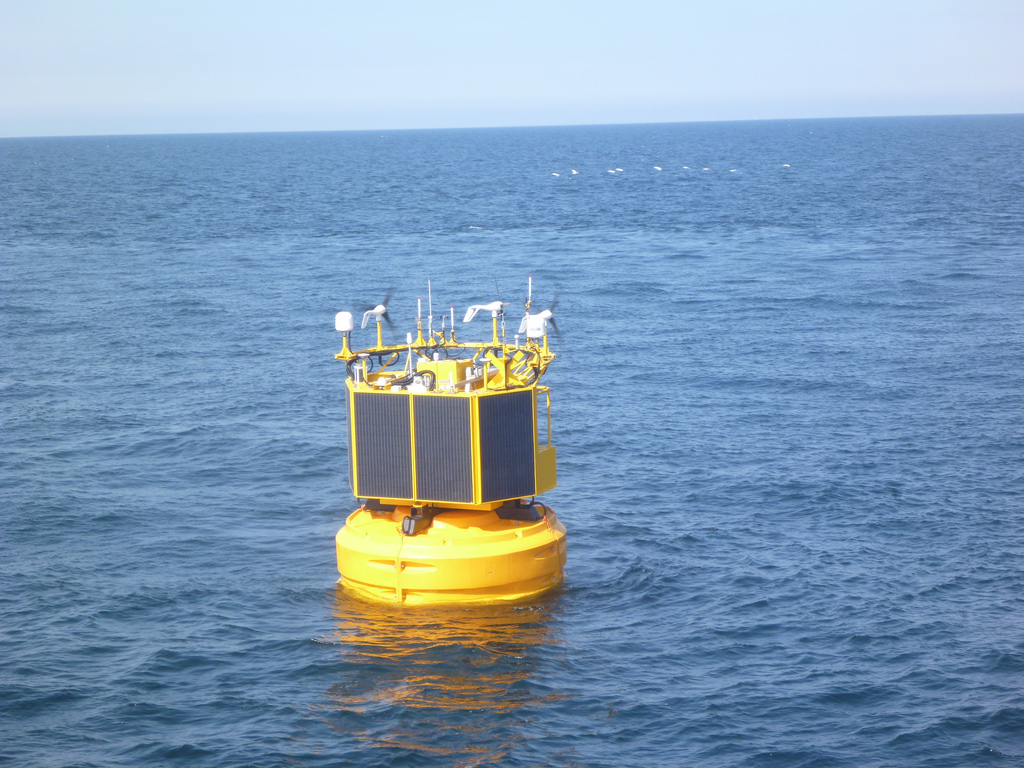 Photo of the Day Floating LiDAR at Neart na Gaoithe Offshore Wind Farm