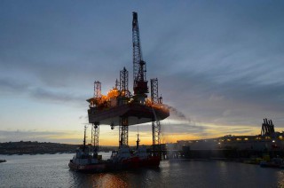 Photo of the Day: Seajacks Leviathan in Falmouth | Offshore Wind