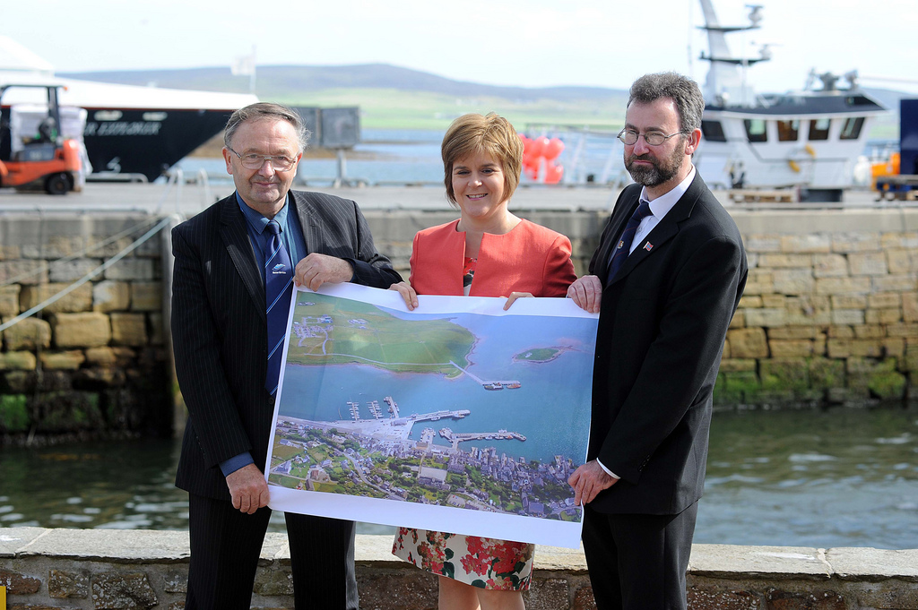 Orkney Opens New Pier to Back Marine Renewables Sector