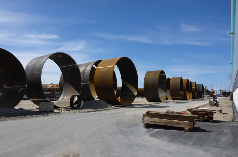 XL Monopiles for Gode Wind 1 & 2 Taking Shape