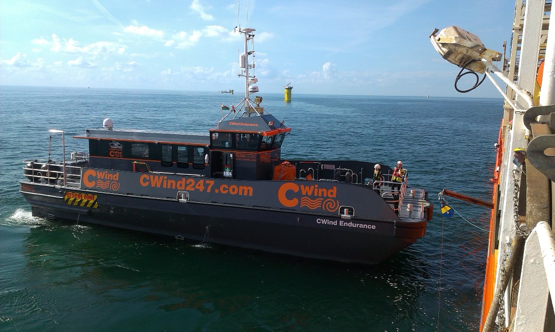 CTruk's 3rd SWATH OW Support Vessel to Be Named in Brightlingsea, UK
