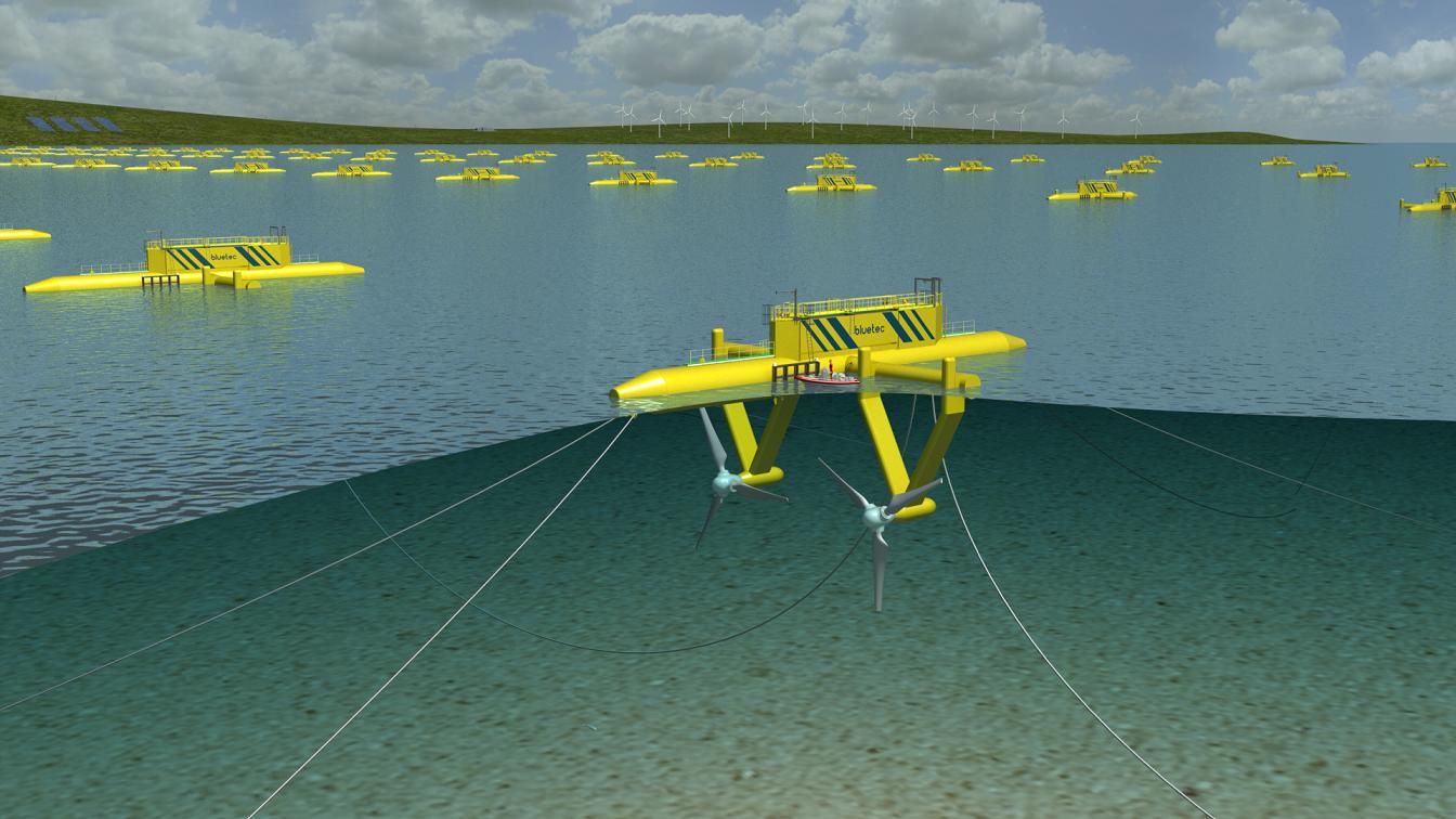Tidal Energy Platform to Float Off Dutch Coast