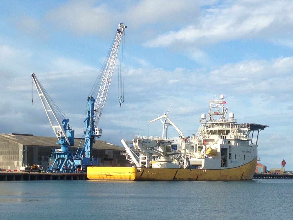 Reef Subsea, Port of Blyth Ink Service Agreement