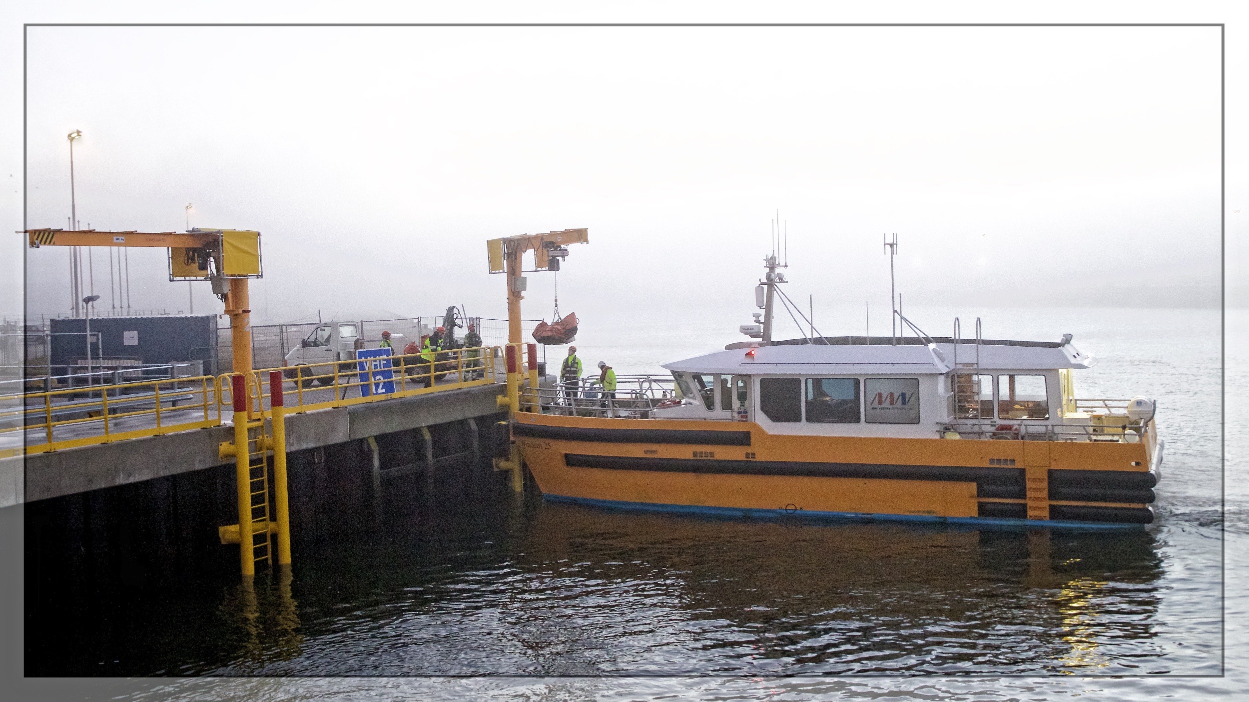 MHI Vestas, Eneco Get Their Own Boat Landings in IJmuiden