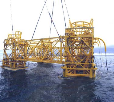 Offshore WindForce Using LDD #39 s Pre Piling Template at Wikinger Offshore WindForce Using LDD #39 s Pre Piling Template at Wikinger
