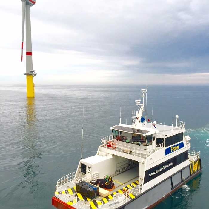 James Marine Services Upgrades Dart Fisher OSV | Offshore Wind