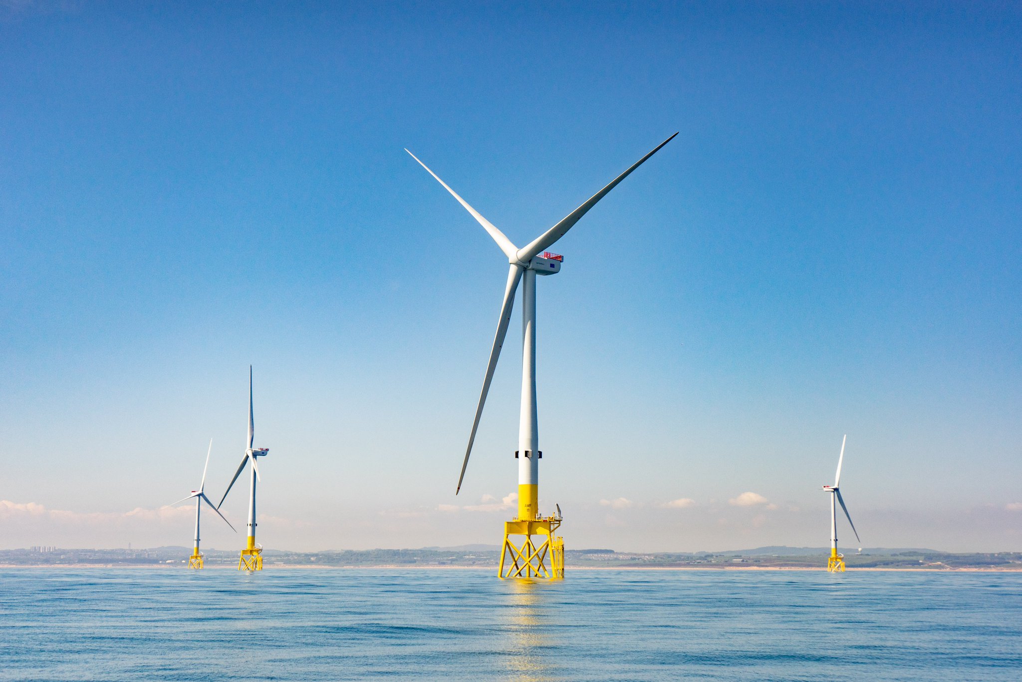 World�s Most Powerful Wind Turbines Unleashed Offshore Scotland