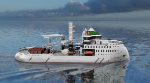 Ulstein Orders Red Rock Crane for Merkur SOV