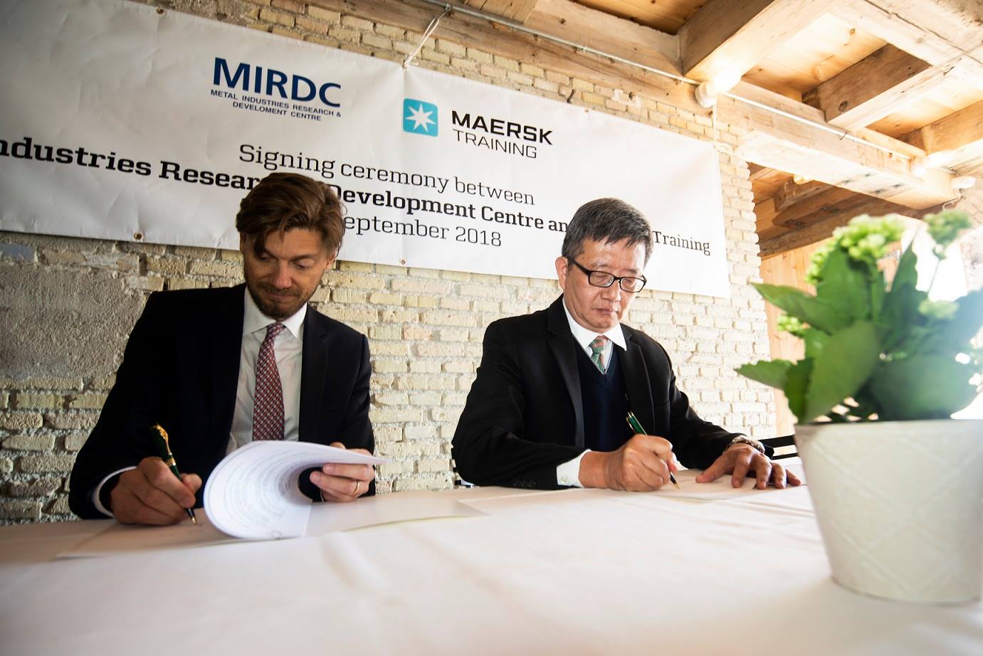 Maersk Training and MIRDC to Open New Program in Taiwan