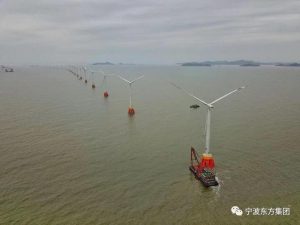 China's Liuheng Offshore Wind Farm Goes Into Operation