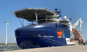 Topaz Newbuild Finishes First Offshore Wind Gig