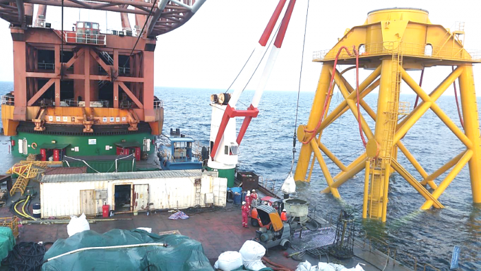 offshore grouting wind farm nautec duty chinese