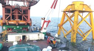 Nautec on Grouting Duty at Chinese Offshore Wind Farm