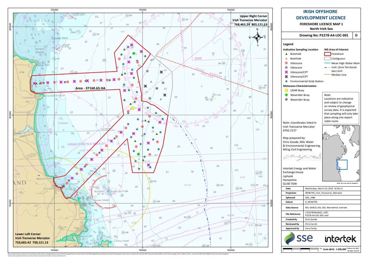 SSE Seeks Survey Permits Offshore Ireland
