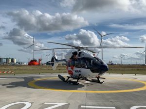 First Flight Lands at New Eemshaven Heliport