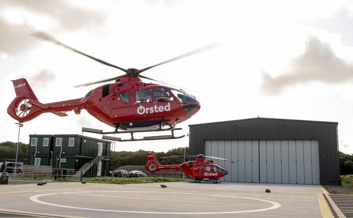 Walney Extension Helicopter Base Ready for Business Offshore Wind