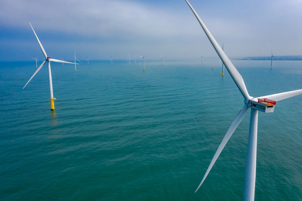 A photo of Formosa 1 Phase 2 offshore wind farm