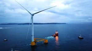 First WindFloat Atlantic Turbine In Place