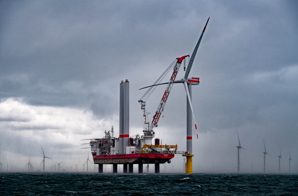 13 Trianel Windpark Borkum Ii Turbines Stand Offshore Wind