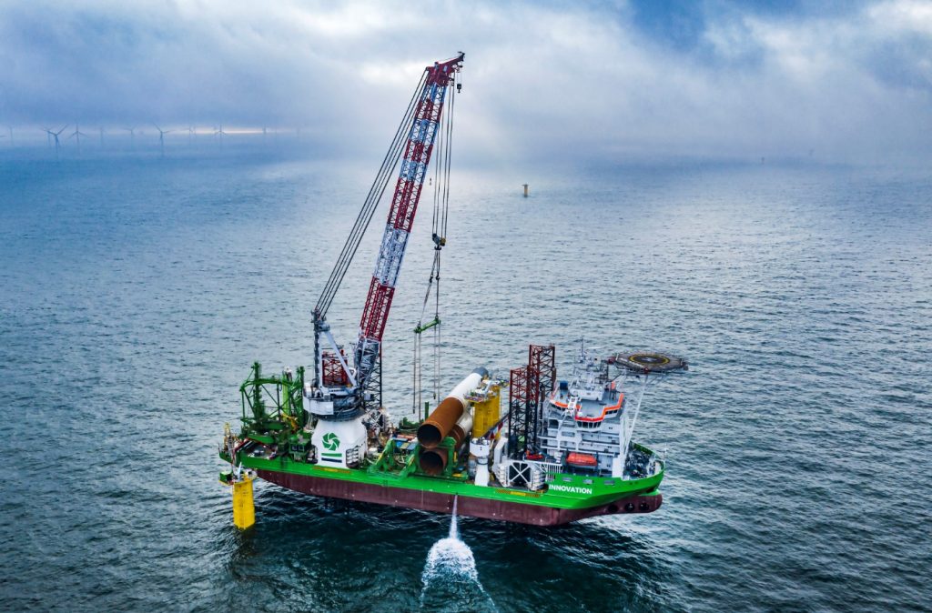 All SeaMade Foundations In Place | Offshore Wind