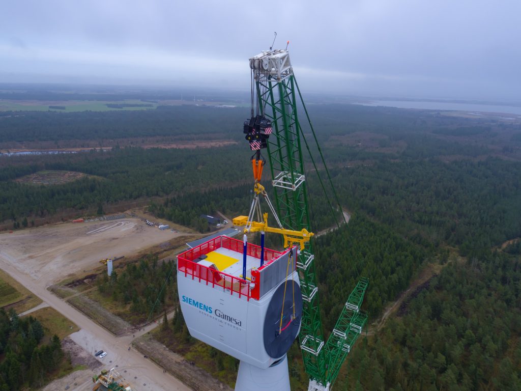 Siemens Gamesa 11MW Nacelle Taking Shape in Østerild ...