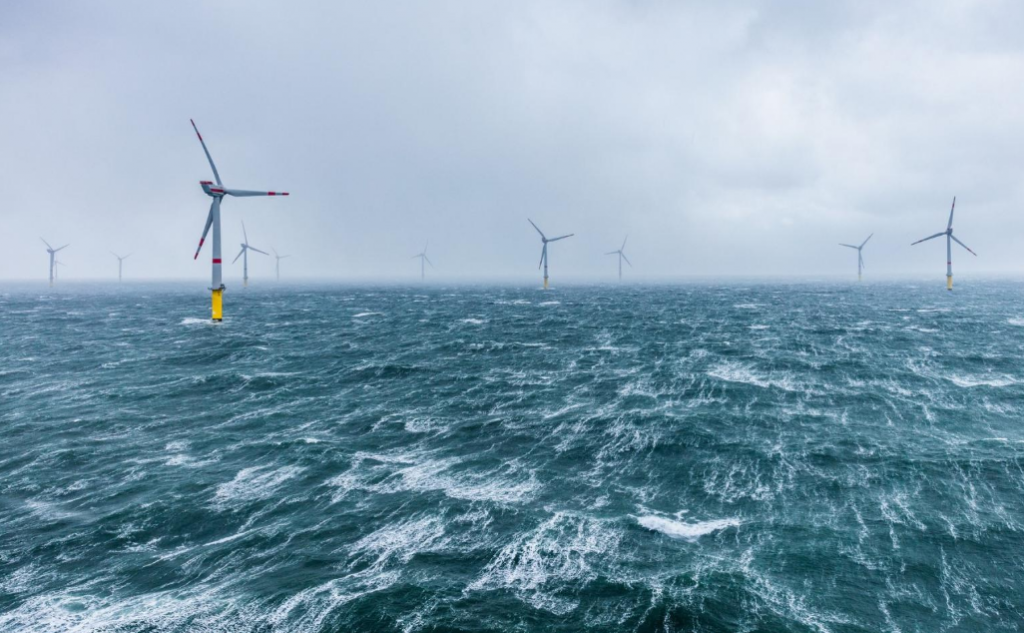 Photo showing Global Tech I offshore wind farm