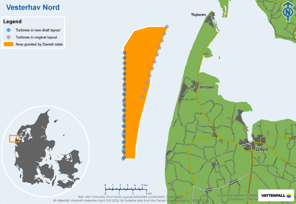 Vattenfall Pushes Danish Nearshore Wind Farms Farther Offshore Offshore Wind