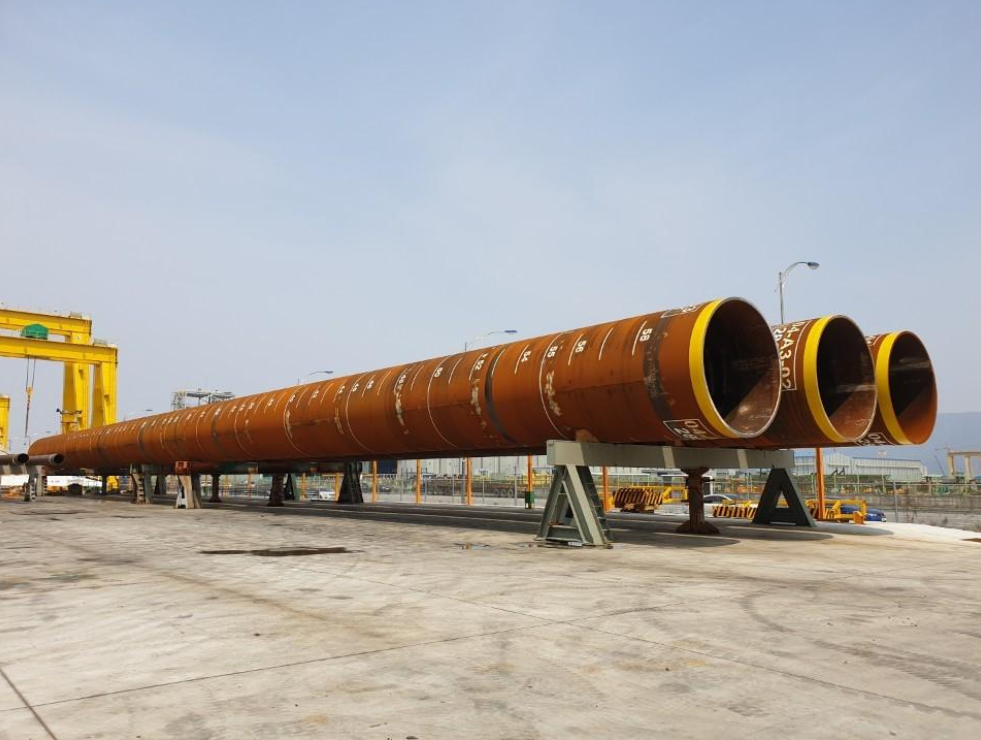 Changhua Phase 1 Pin Piles Ready for Delivery