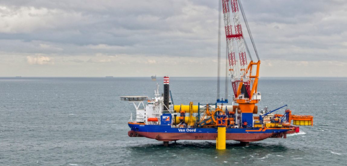 Van Oord Installs Final Borssele III and IV Foundation