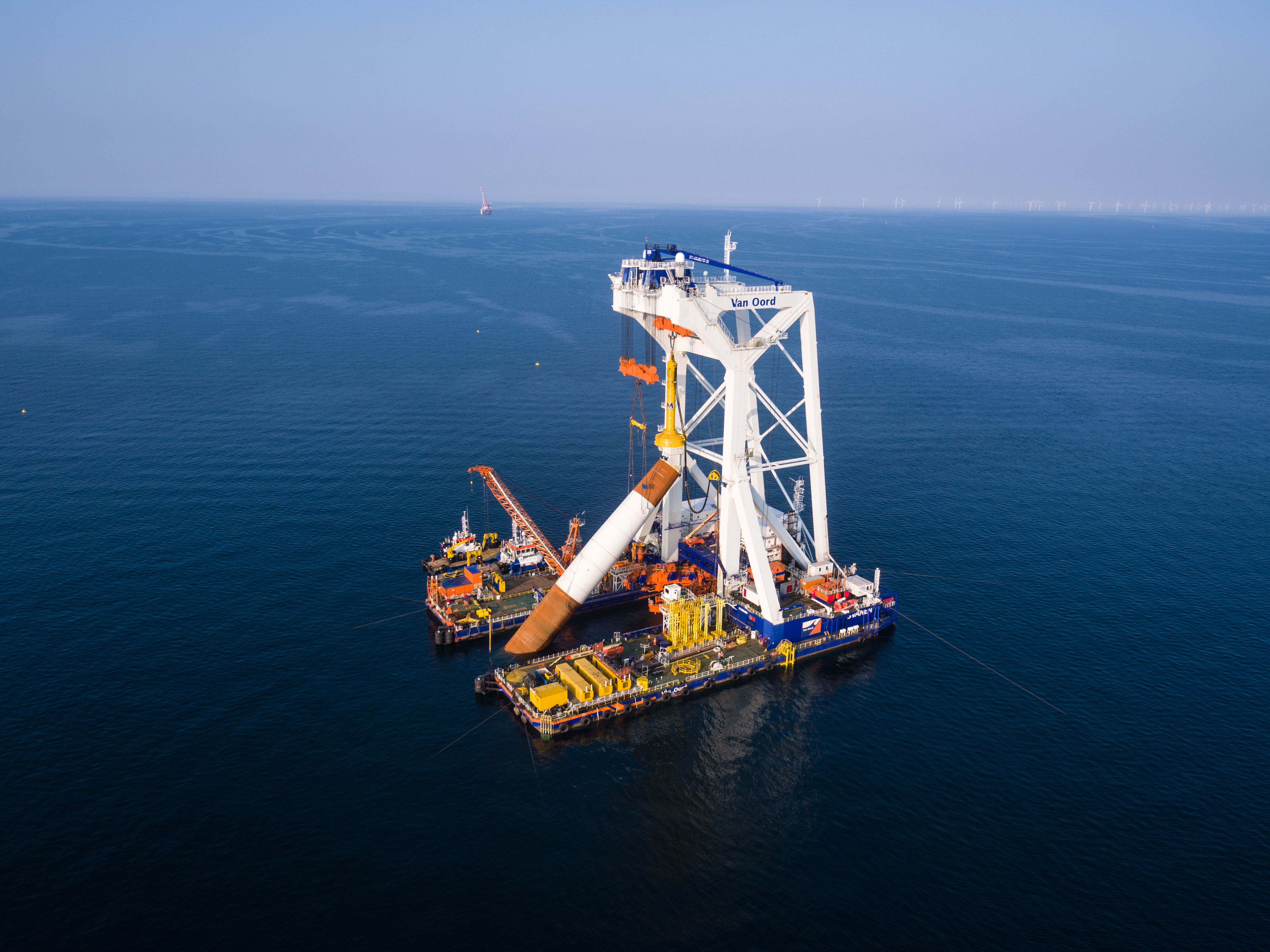 Svanen Ready for Kriegers Flak Foundation Installation Offshore Wind