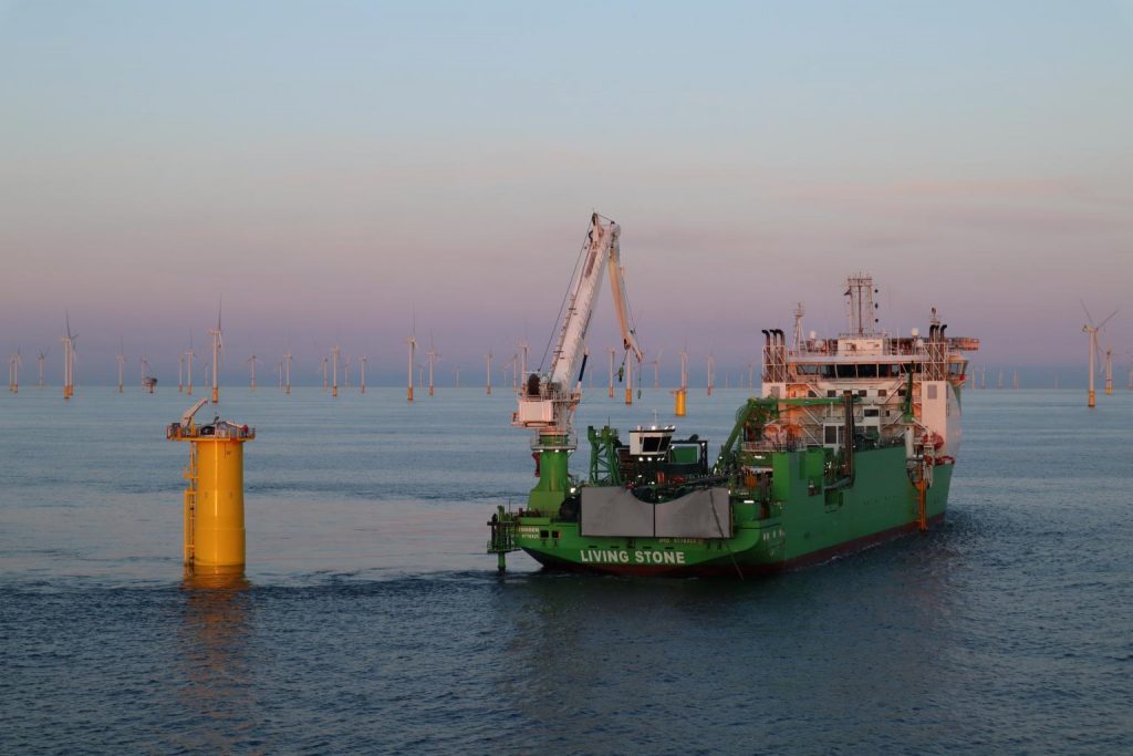 DEME Wraps Up SeaMade Inter-Array Cable Laying Work | Offshore Wind