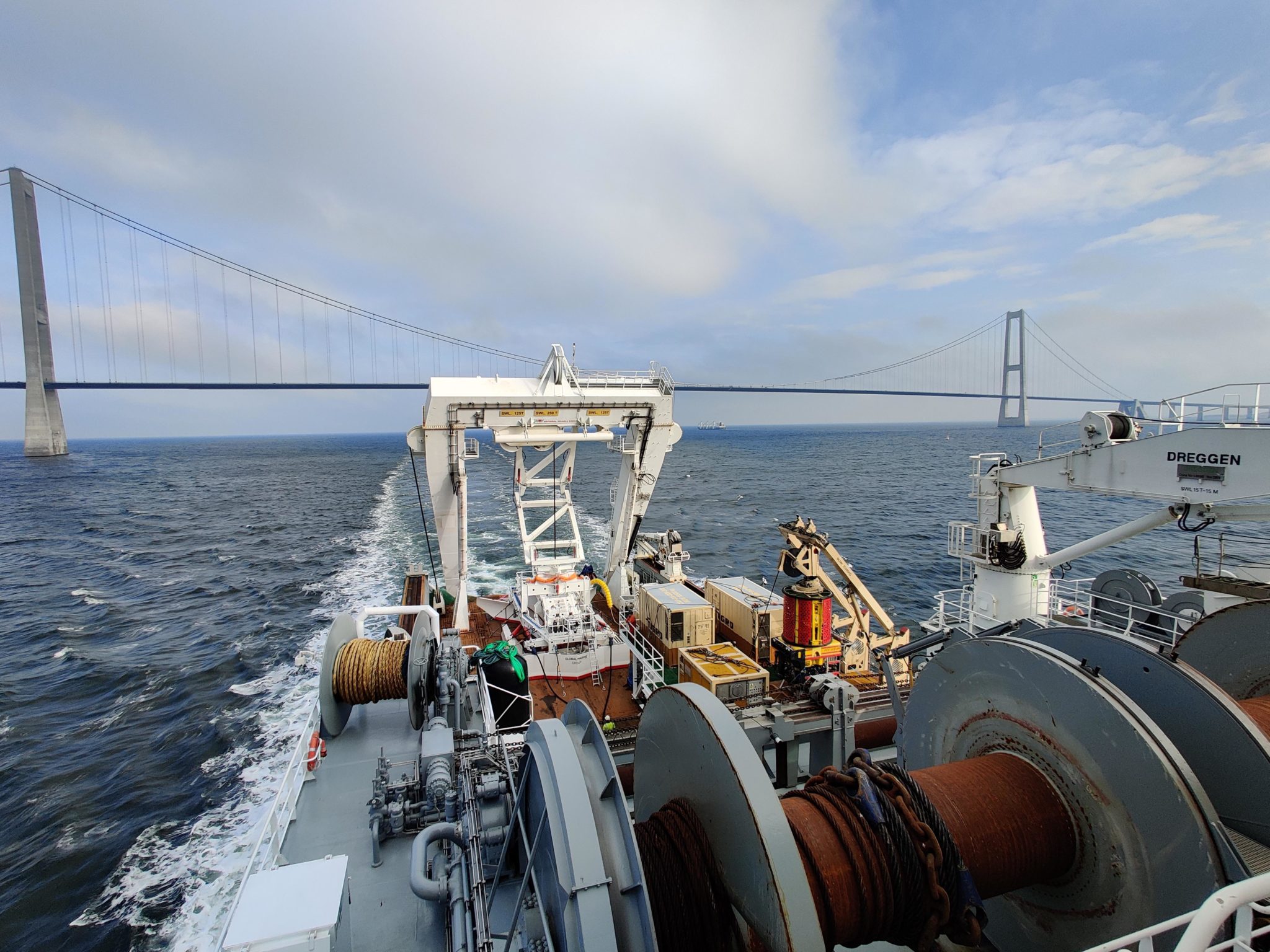 Global Offshore Deploys New Gear on Kriegers Flak