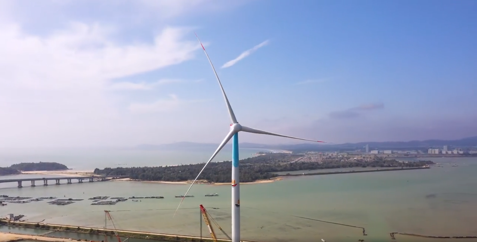 China's First 8 MW Offshore Wind Turbine Enters Operation