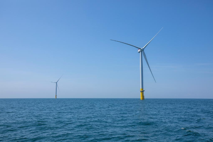 Virginia's two Offshore Wind turbines installed