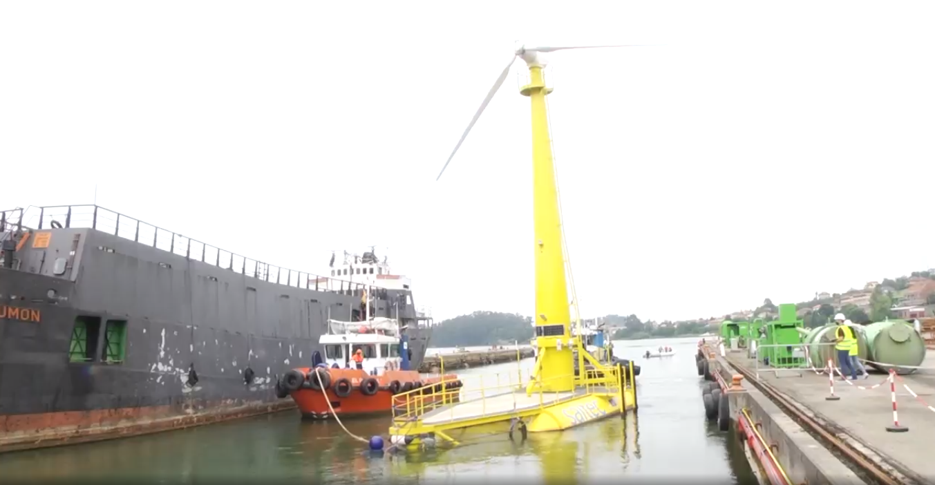 BlueSATH Floating Turbine Prototype Sets Off for Installation
