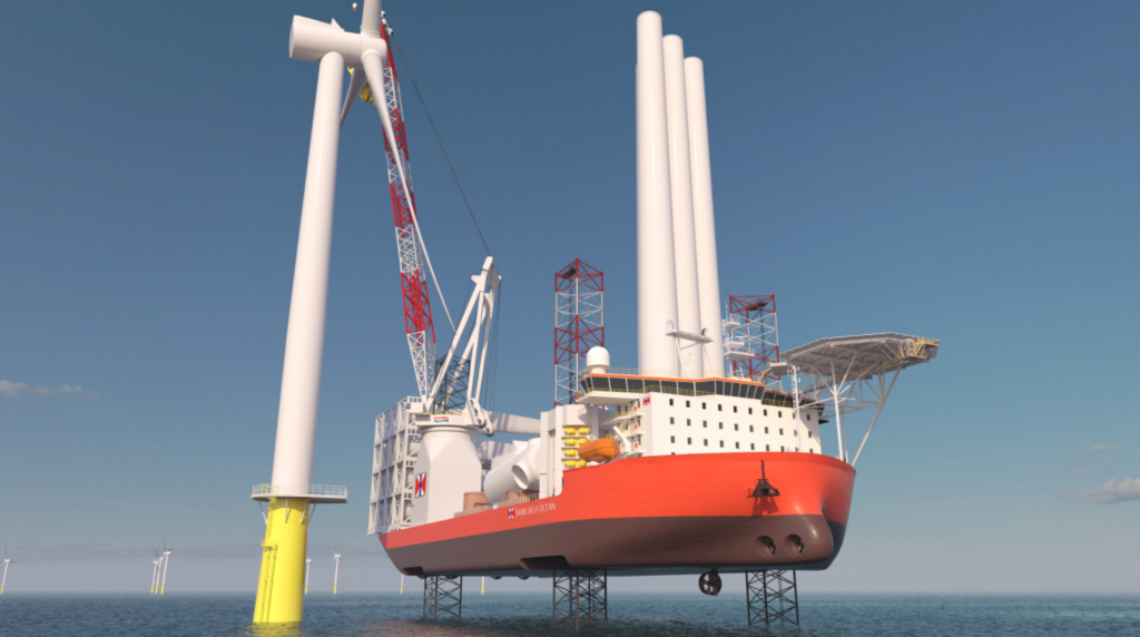 Swire Blue Ocean Eyes Next-Gen Wind Farm Installation Newbuilds