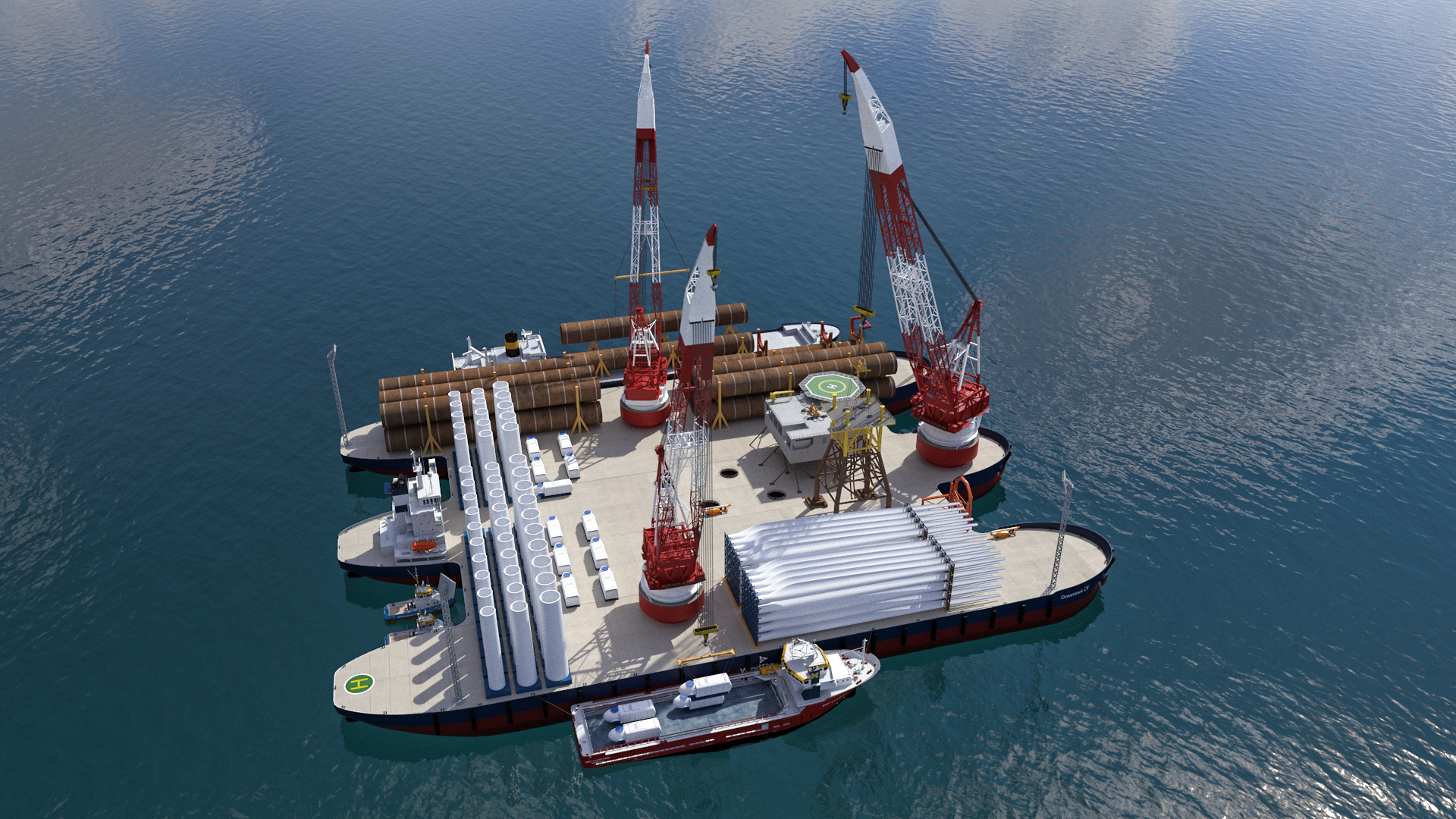 Port and Installation Vessel All-In-One Coming to Market