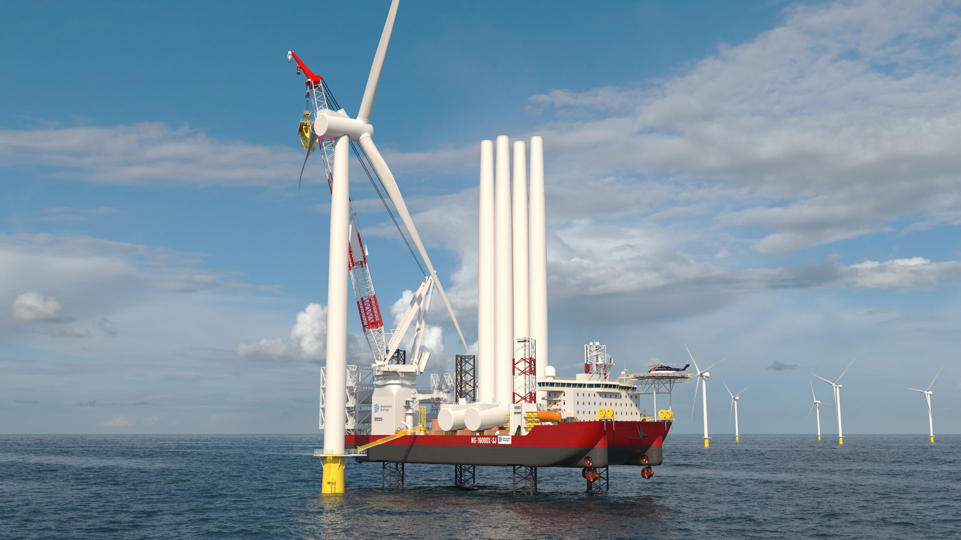 Dominion Gathers Jones Act Wind Turbine Installation Vessel Team