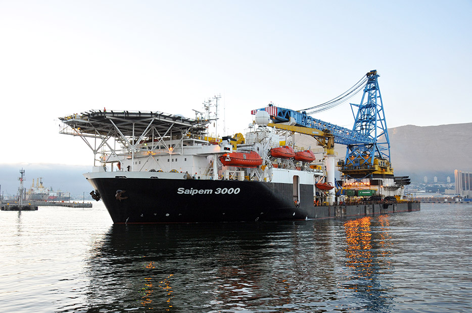 The Saipem 3000 crane vessel