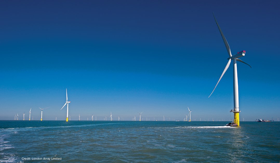 The London Array offshore wind farm