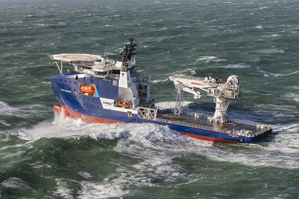 Safeway Gangway to Back Van Oord at Taiwanese Offshore Wind Project
