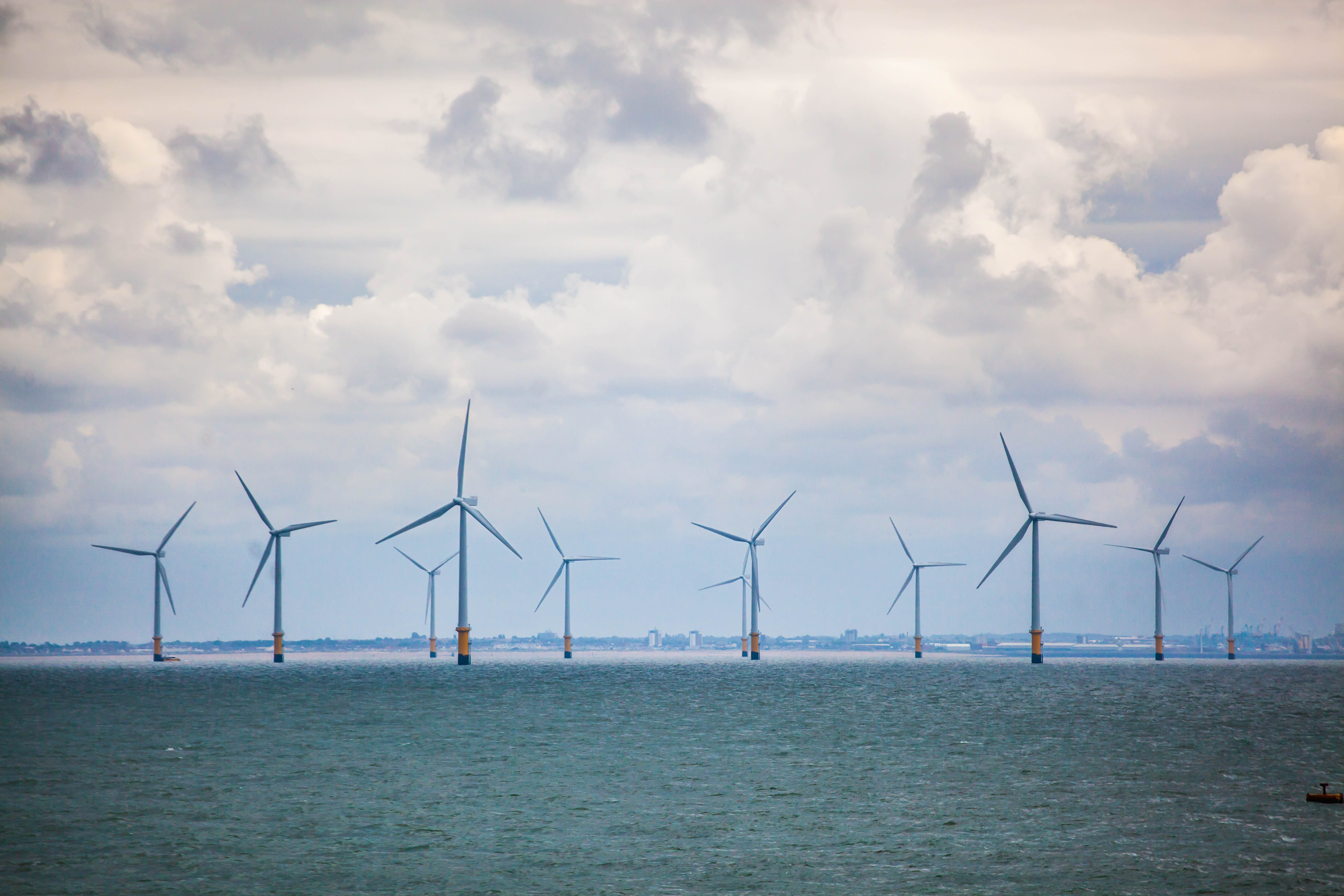 Burbo Bank Extension offshore wind farm in the UK